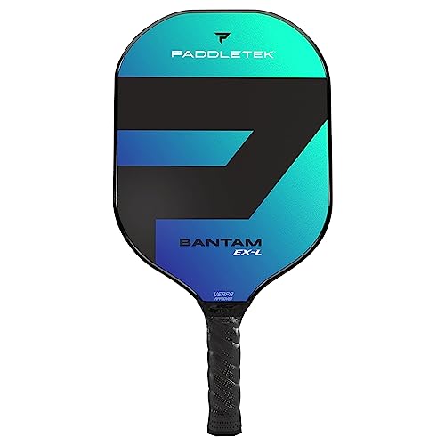 Paddletek Bantam EX-L Pickleball Paddle | Professional Pickleball Paddles with Honeycomb Core, Polycarbonate Surface, Bantom PolyCore & High Tack Performance Grip | USAPA Approved Paddletek Bantam EX-L Pickleball Paddle | Professional Pickleball Paddles with Honeycomb Core, Polycarbonate Surface, Bantom PolyCore & High Tack Performance Grip | USAPA Approved