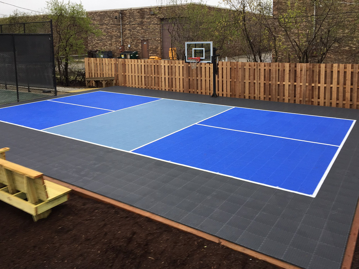 Backyard Pickleball Court | SnapSports Pickleball Courts