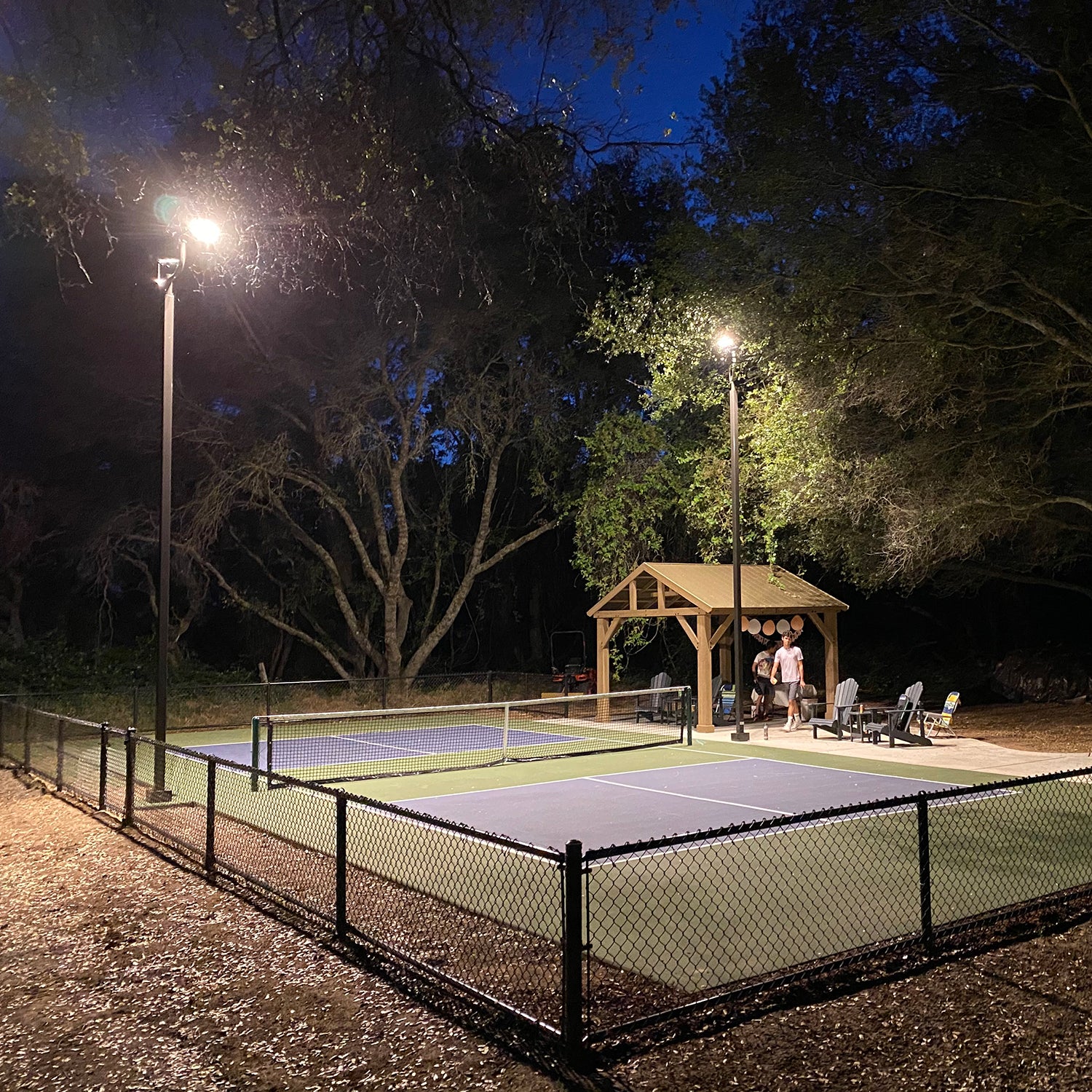 Backyard Pickleball Court Complete LED Lighting Package ...