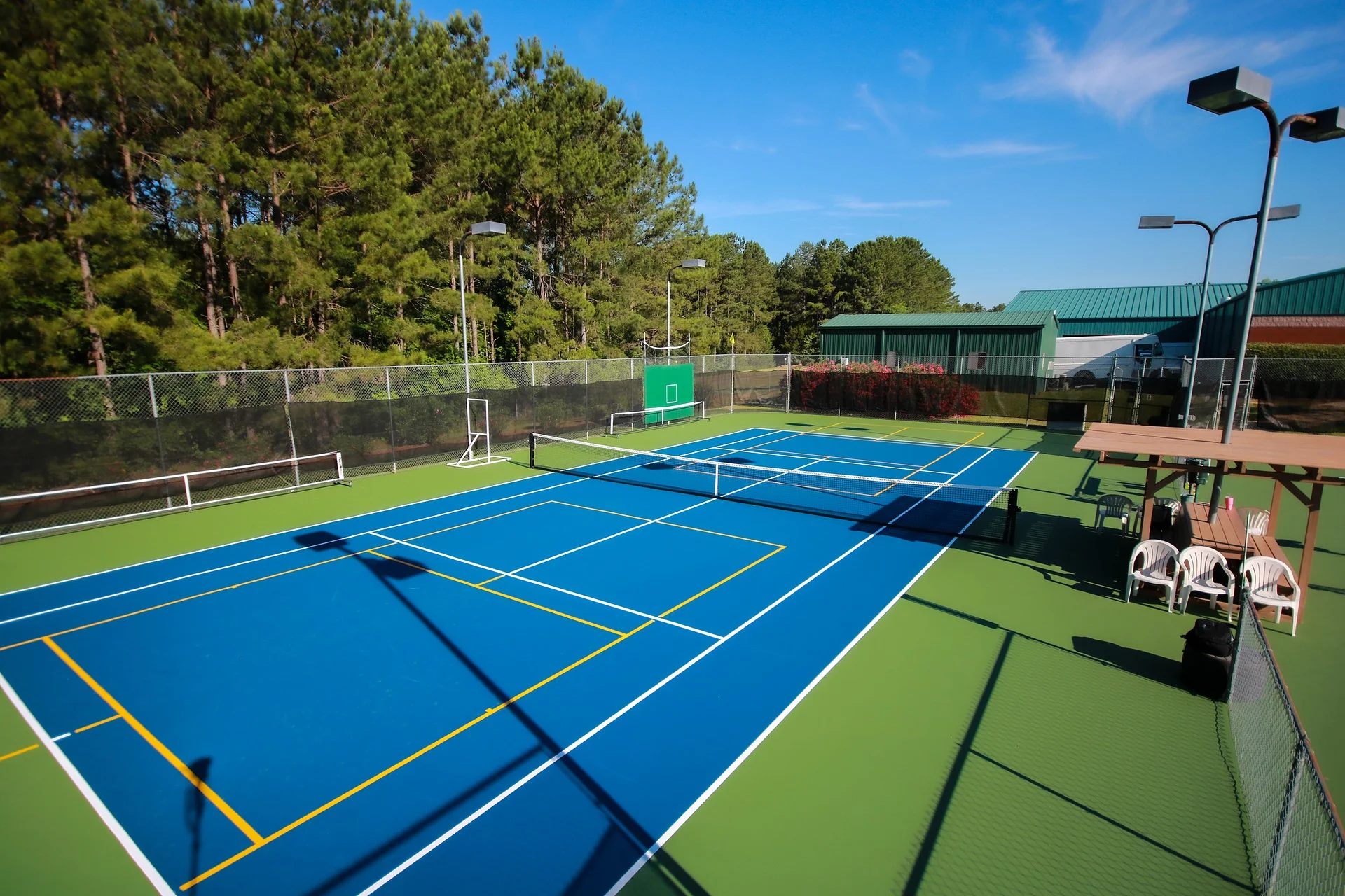 Play Pickleball on a Tennis Court: Set-up, Dimensions, How ...