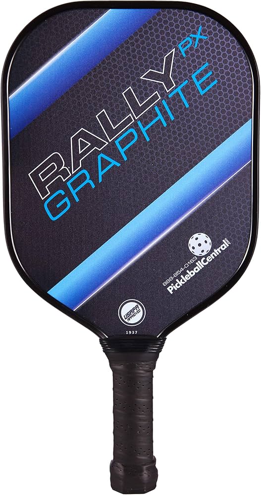 Pickleball Paddle – Rally Graphite Pickleball Paddle | Composite Honeycomb  Core, Graphite Carbon Fiber Face | Lightweight | Pickleball Sets, ...