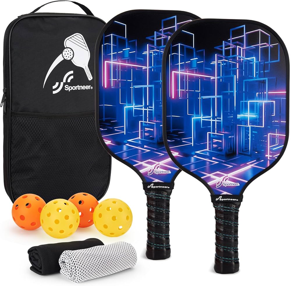 Amazon.com : Pickleball Paddles for Beginners, Sportneer ...