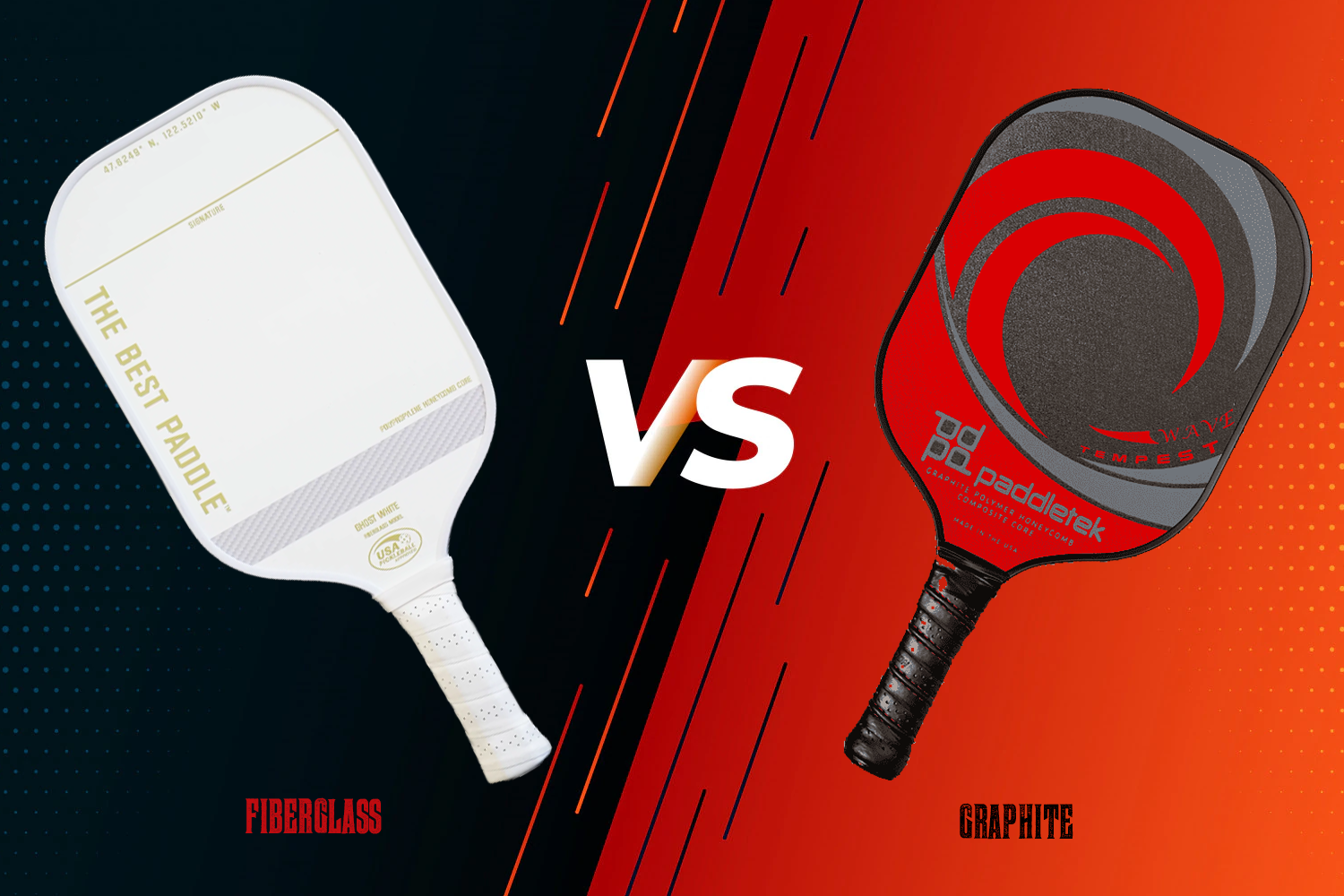 Graphite vs. Fiberglass Pickleball Paddles - Pros and Cons ...