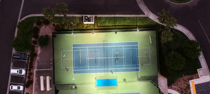 Tennis to Pickleball Court Conversion