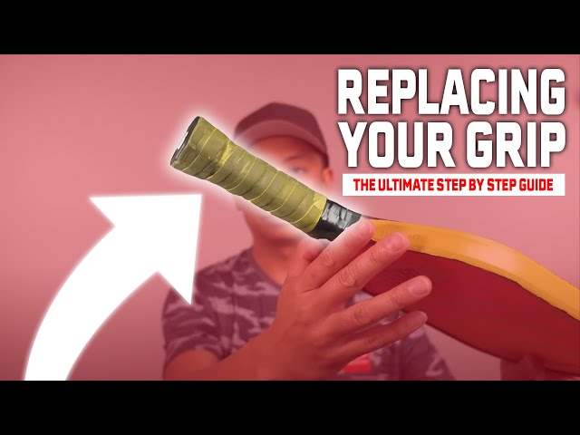 Pickleball Paddles: Replacing Your Grip - YouTube