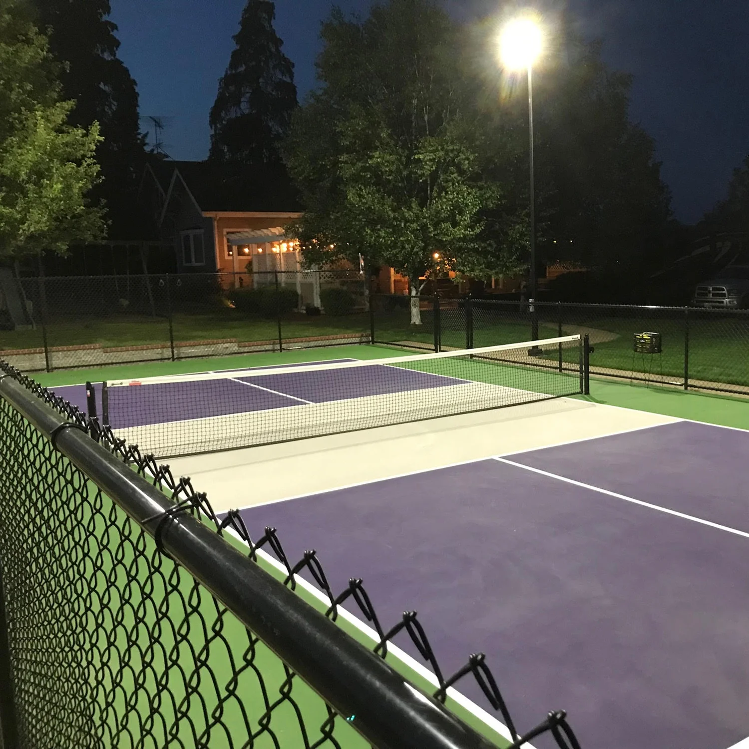 Residential LED Pickleball Court Lighting Project in Oregon ...