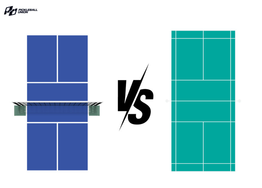 Pickleball Vs Badminton: 4 Key Differences | Pickleball Union