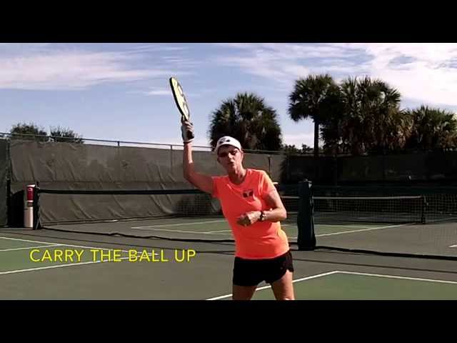 Pickleball: How to Hit a Lob, Deb Harrison - YouTube