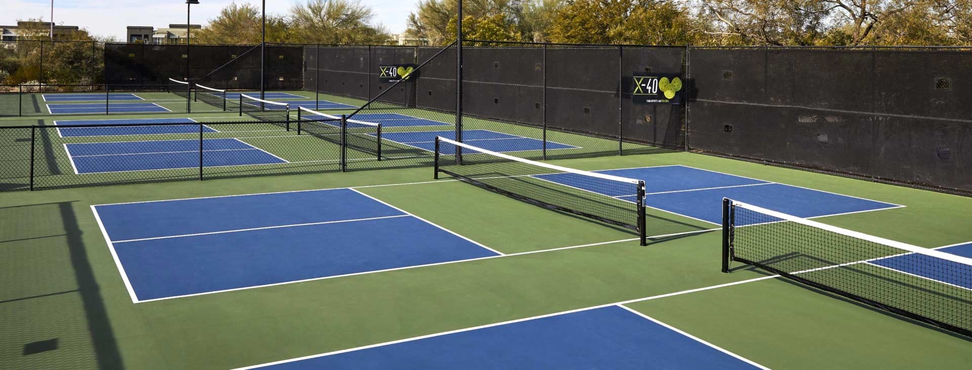 Temporary Court Setup - USA Pickleball