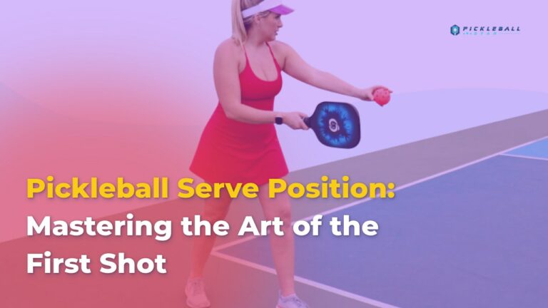 Pickleball Serve Position: Mastering the Art of the First Shot