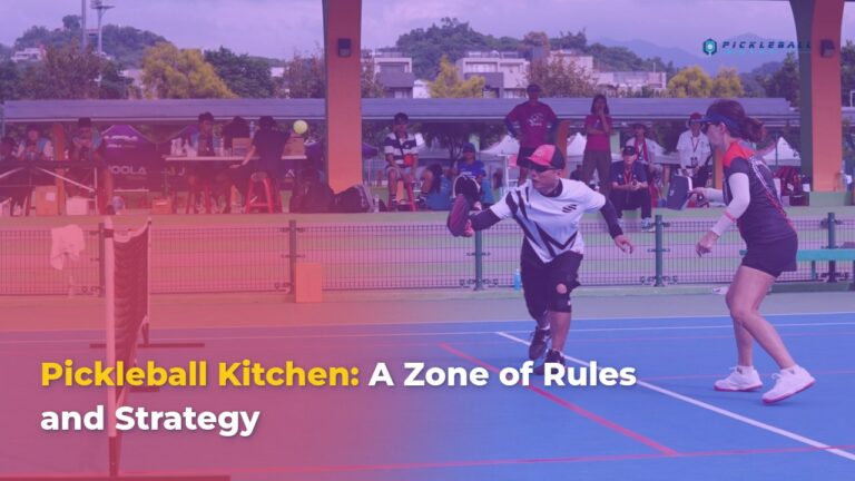 The Pickleball Kitchen Rules: A Zone of Strategy